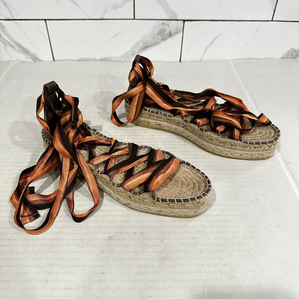 ULLA JOHNSON Maya Ribbon Espadrille